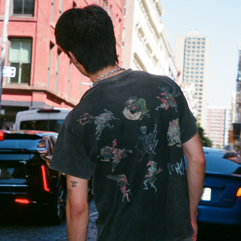 MONSTER CROSSING TEE