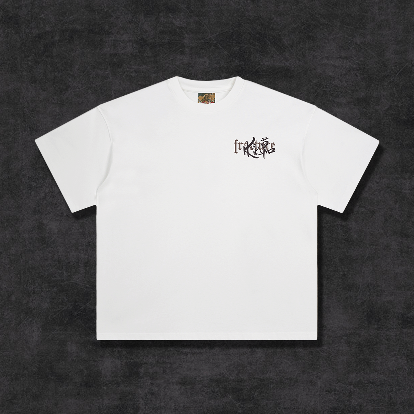 FK LOGO TEE - WHITE MOON