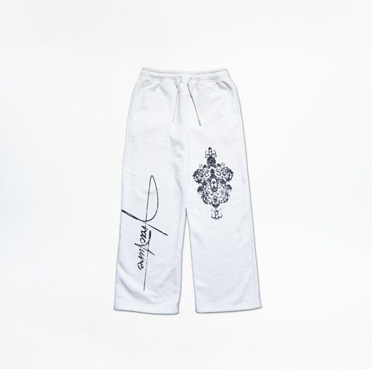 CREST SWEATS - HEATHER GRAY