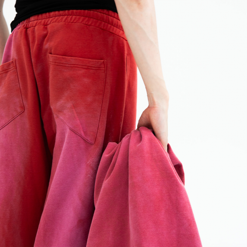 DRAGON SWEATS - WASHED SCARLET