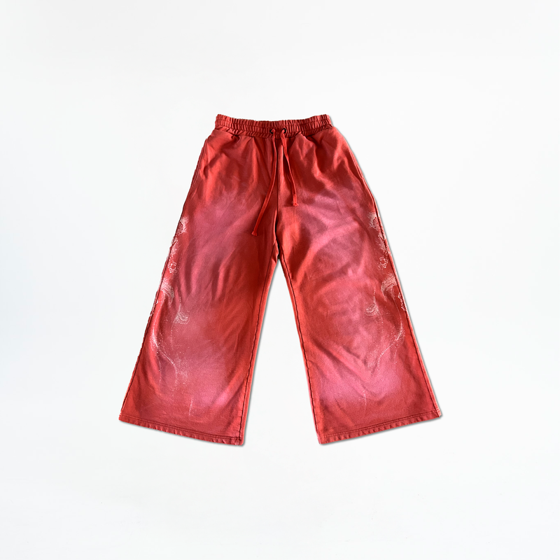 DRAGON SWEATS - WASHED SCARLET