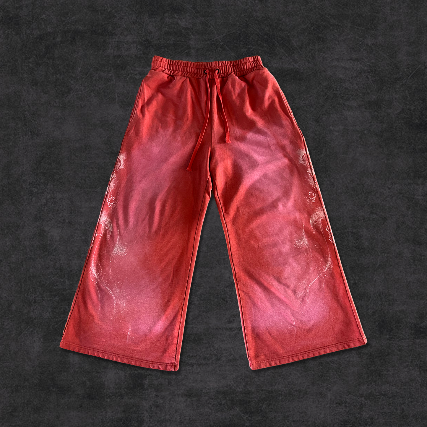DRAGON SWEATS - WASHED SCARLET