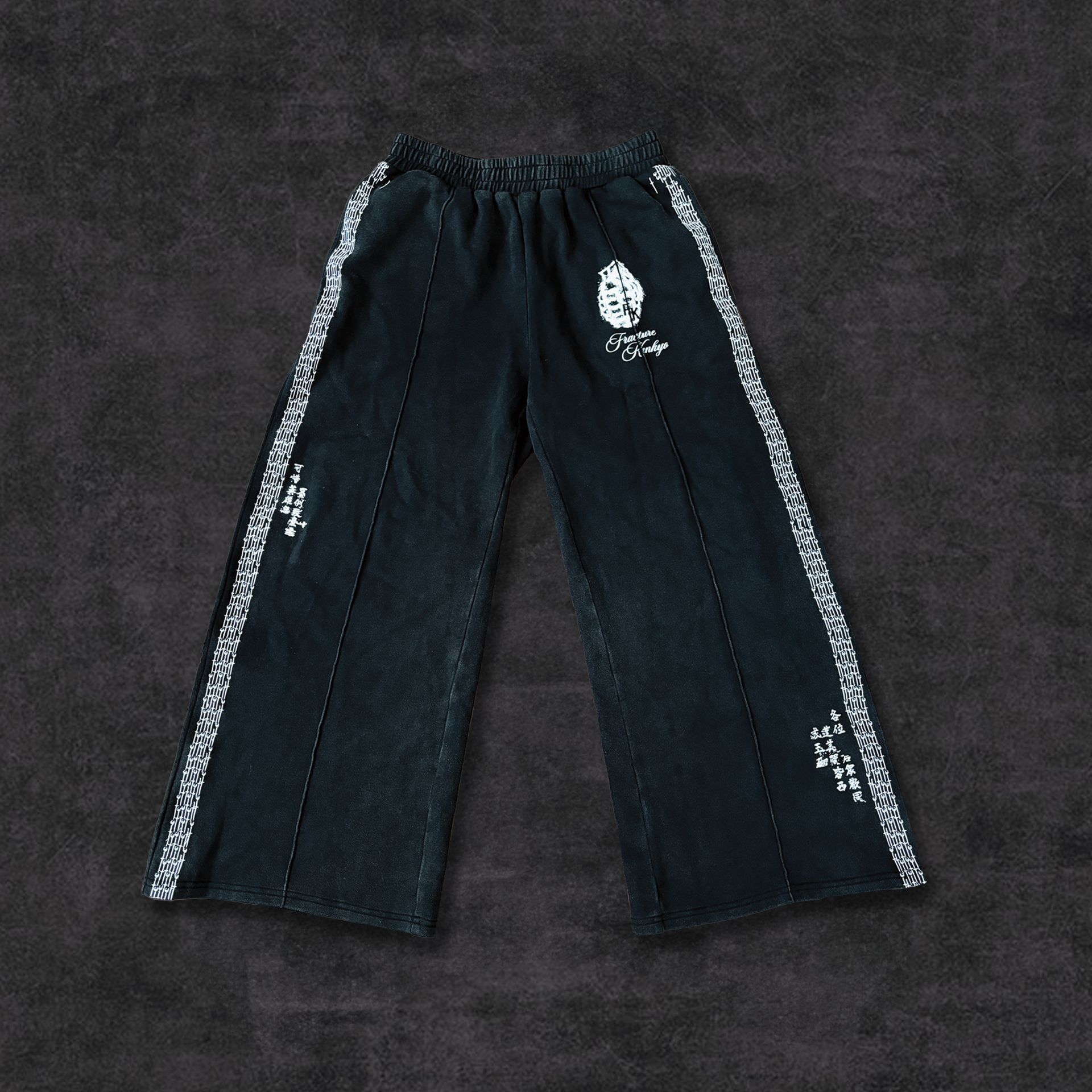 PRESALE - THOUSAND CUTS SWEATS (WASHED BLACK) – Fracture Kenkyo