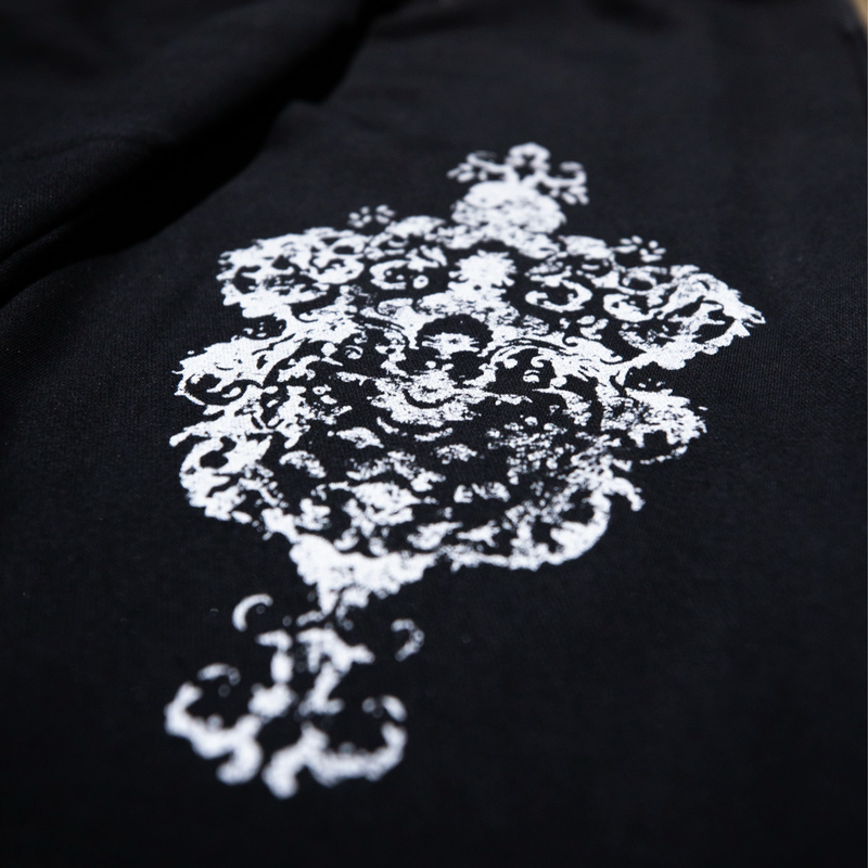 CREST SWEATS - JET BLACK