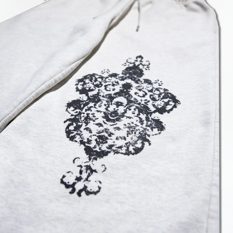 CREST SWEATS - HEATHER GRAY