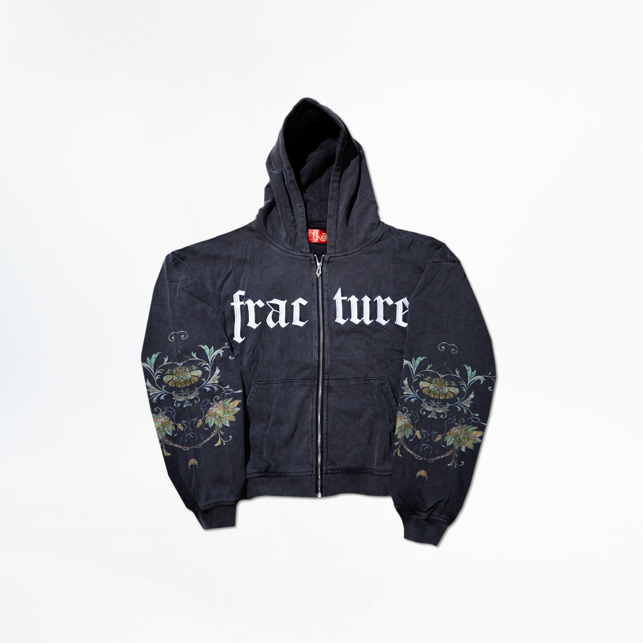 RYUK ZIPUP - WASHED BLACK – Fracture Kenkyo RYUK ZIPUP - WASHED BLACK – Fracture Kenkyo