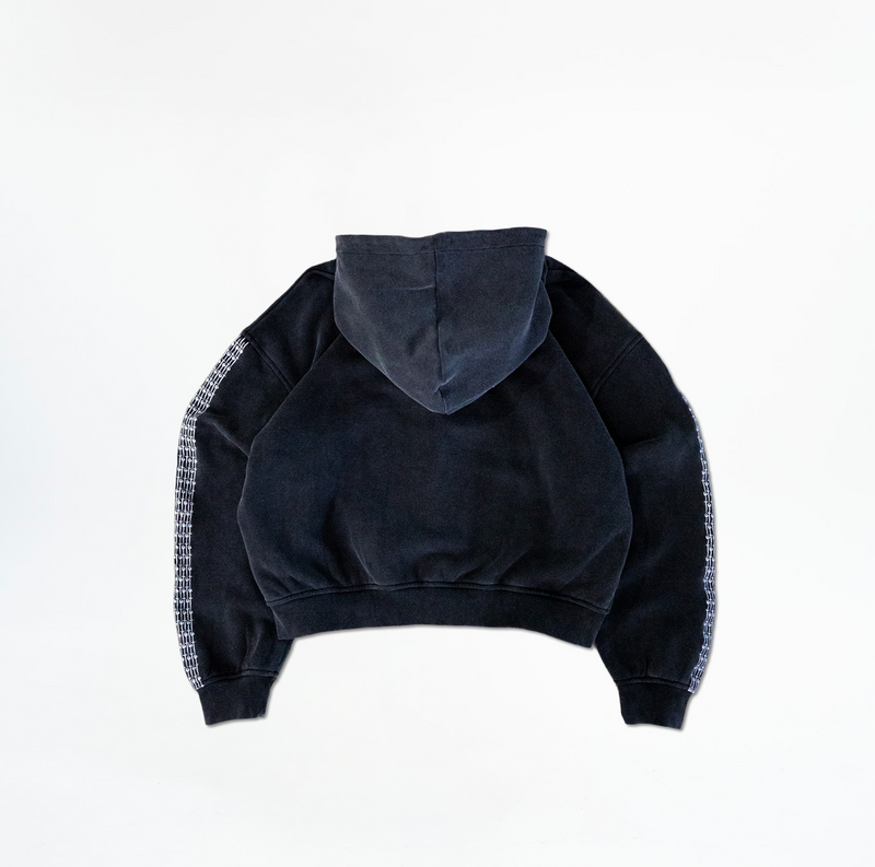 NEEDLES ZIPUP - WASHED BLACK