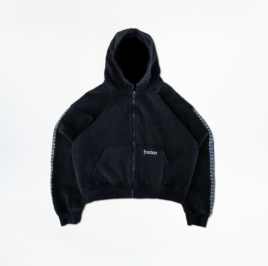 NEEDLES ZIPUP - WASHED BLACK