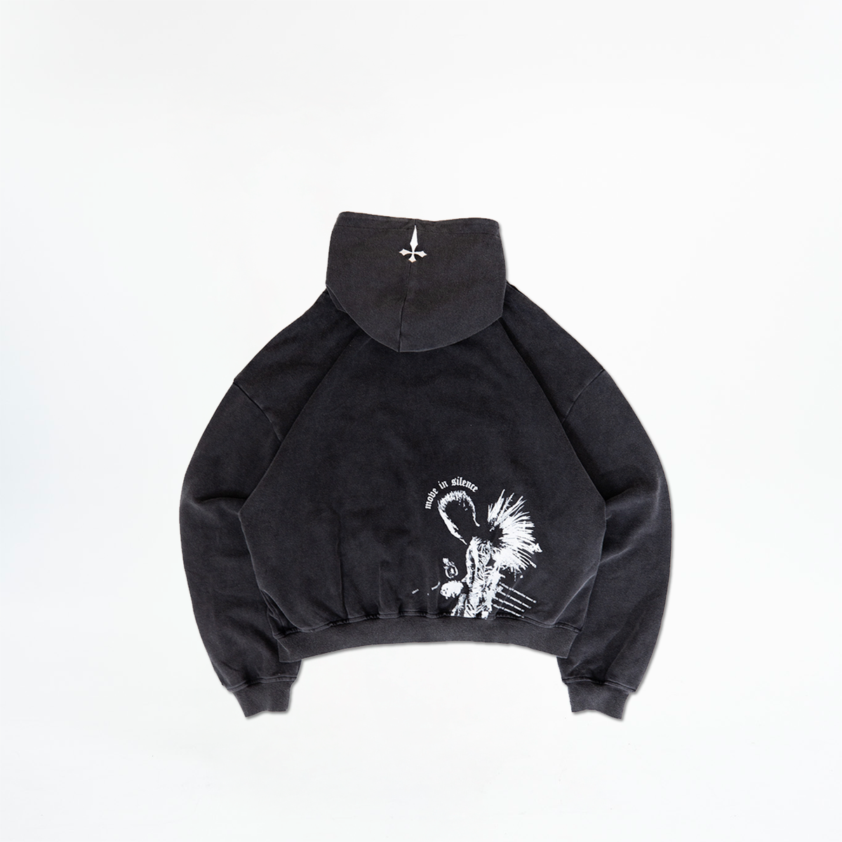 RYUK ZIPUP - WASHED BLACK – Fracture Kenkyo