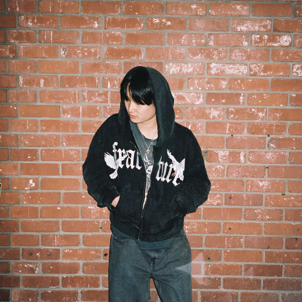 RYUK ZIPUP - WASHED BLACK – Fracture Kenkyo