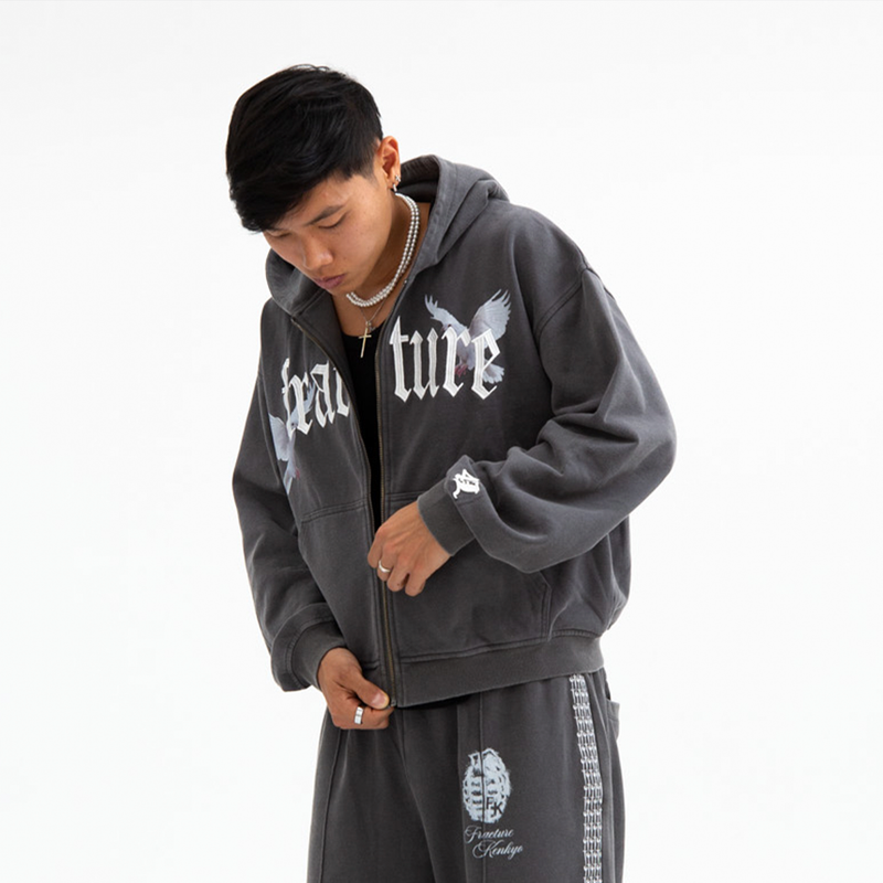 RYUK ZIPUP - SMOKE GRAY