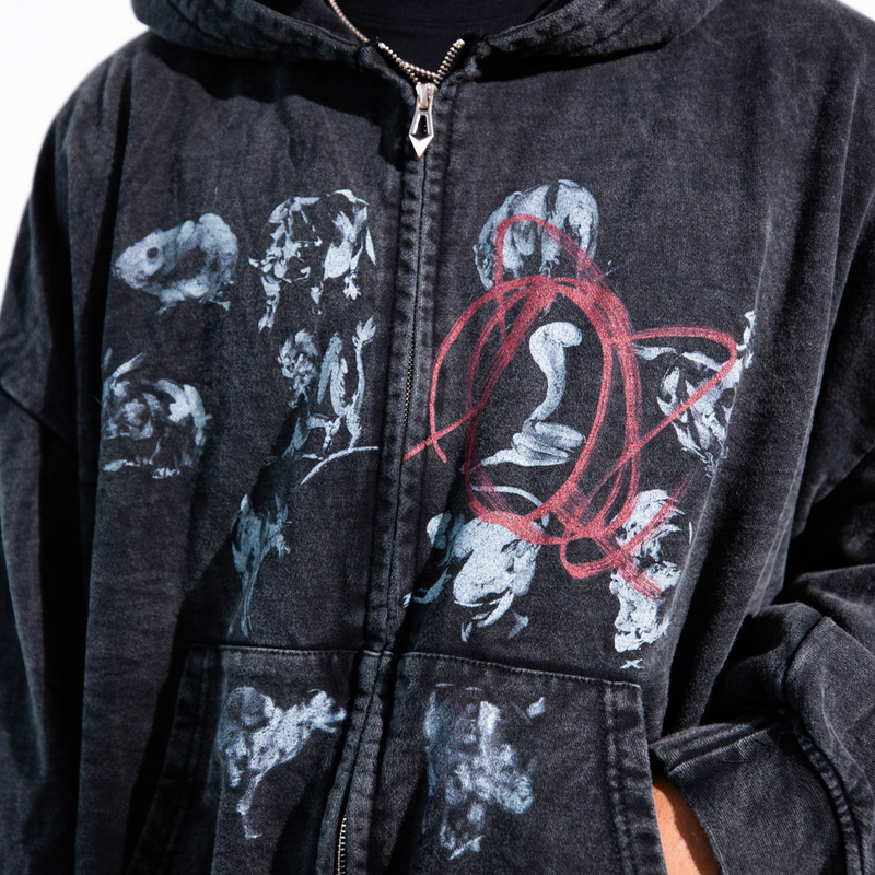 SNAKE SIGHTING ZIPUP