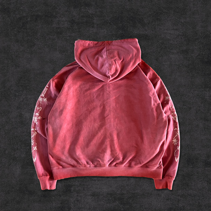 KINGSLAYER ZIPUP - WASHED SCARLET