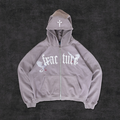 RYUK ZIPUP - BONE GRAY