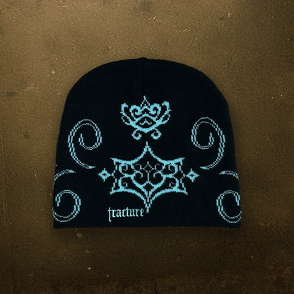 AINU SKULL BEANIE - TIFFANY BLUE