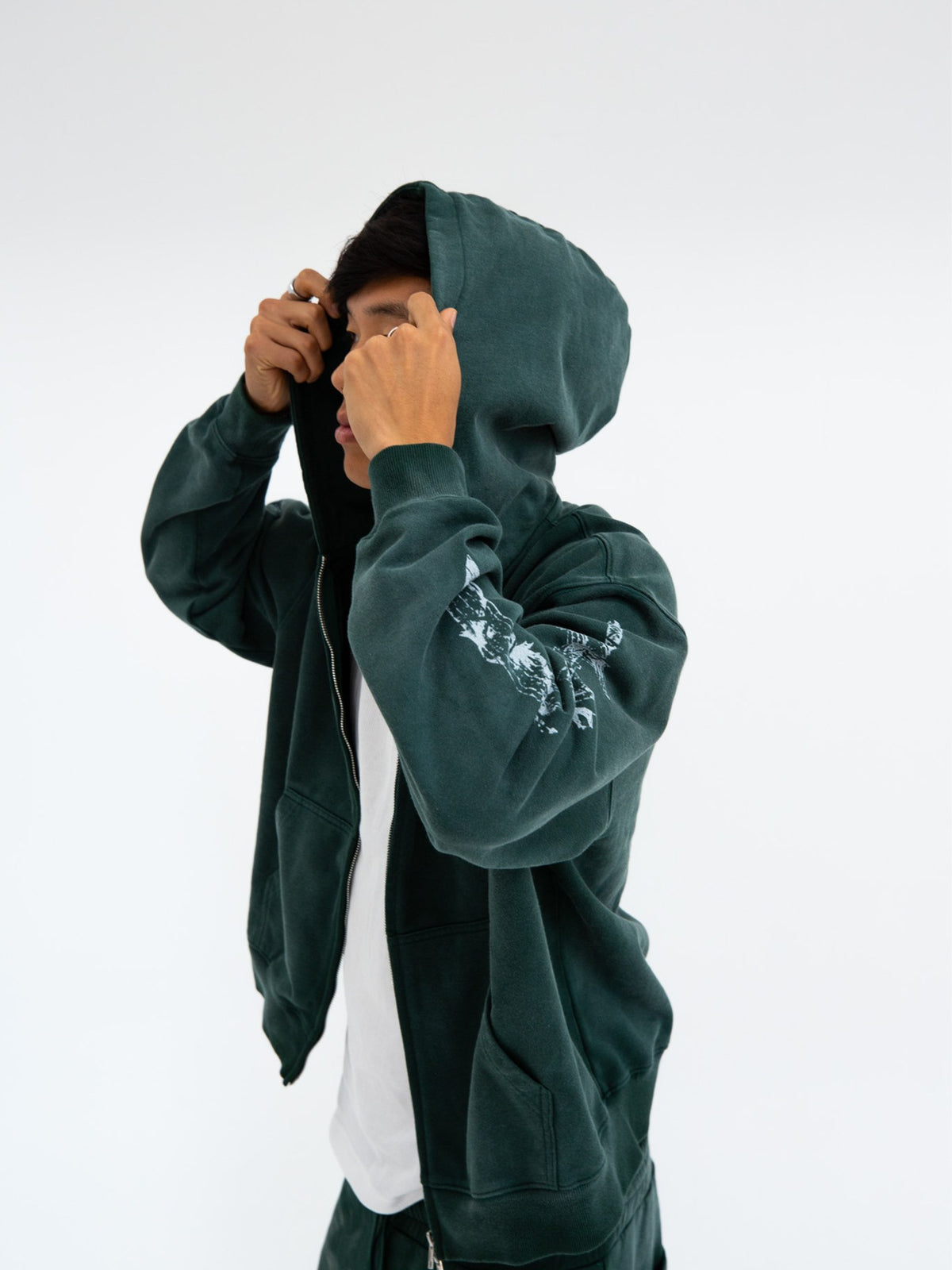 KINGSLAYER ZIPUP - FOREST GREEN