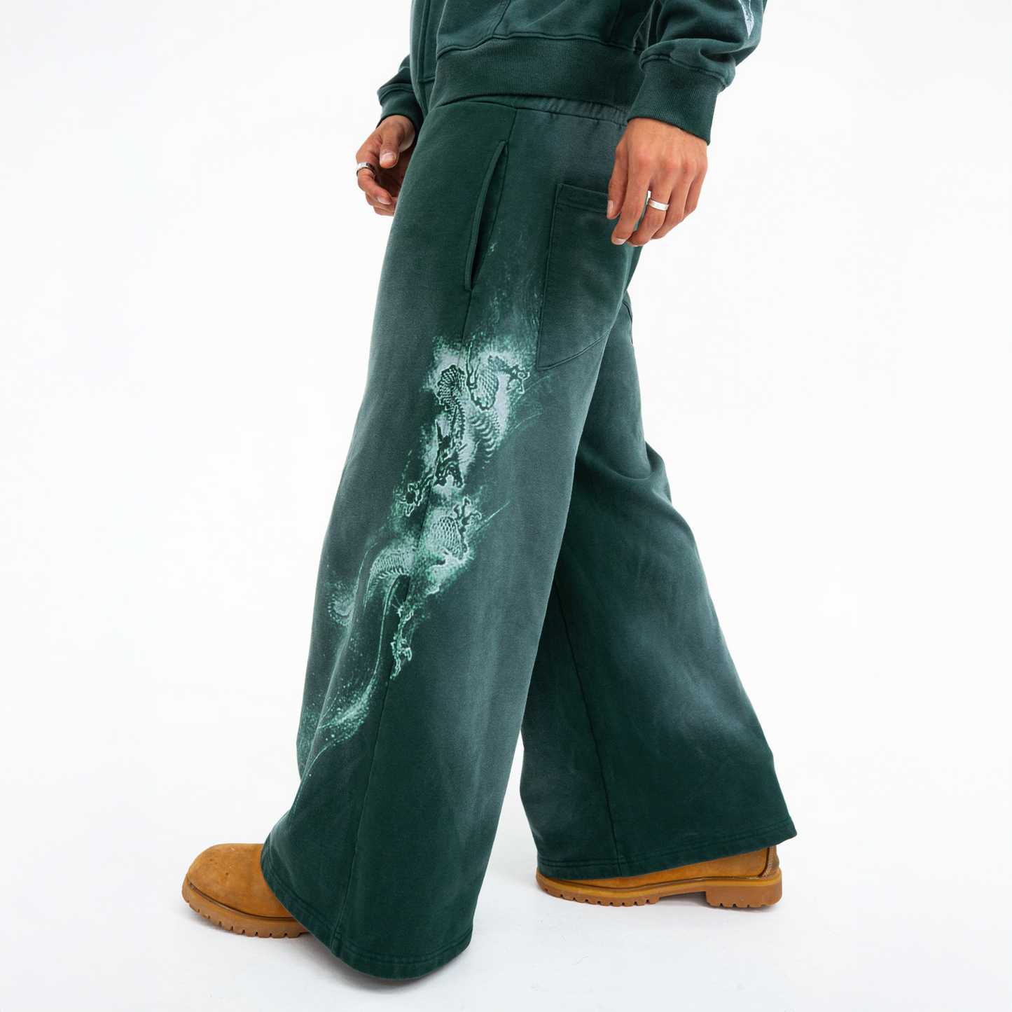 DRAGON SWEATS - FOREST GREEN