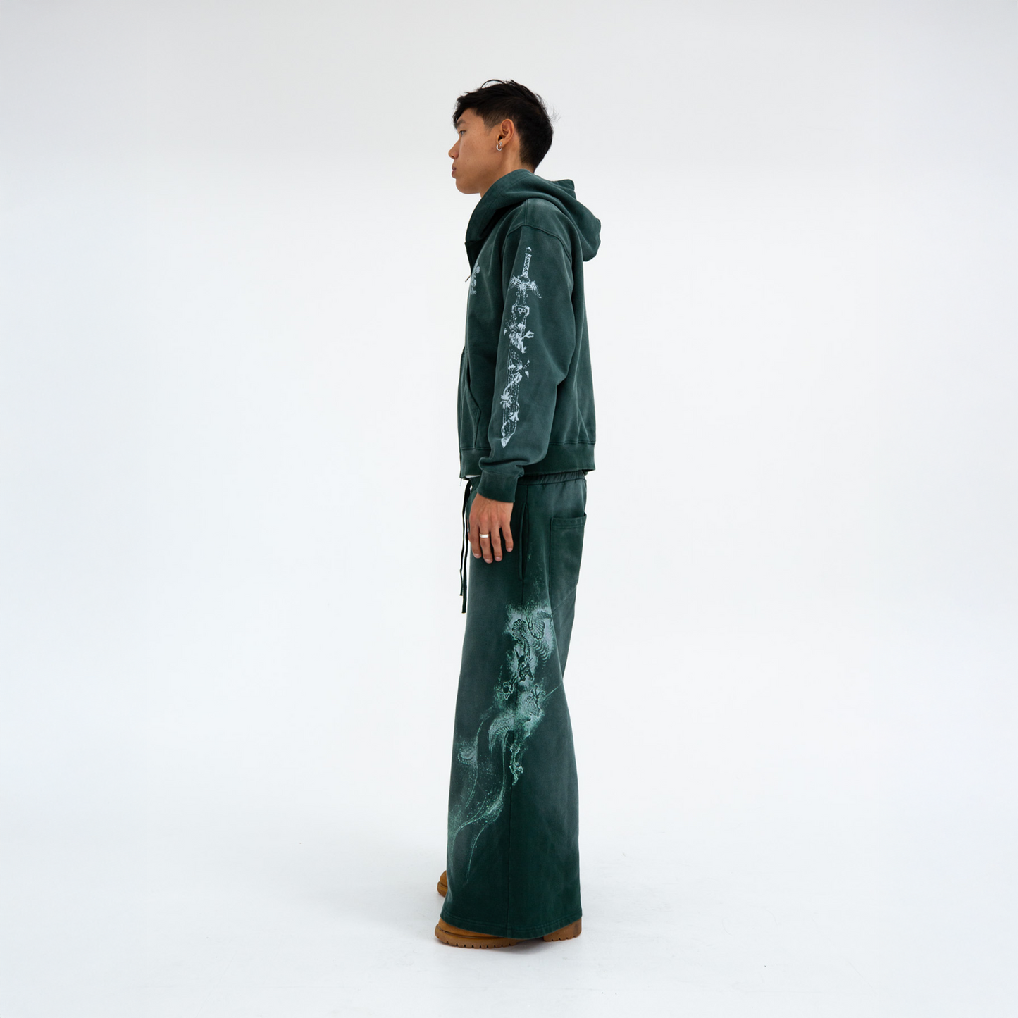 KINGSLAYER ZIPUP - FOREST GREEN