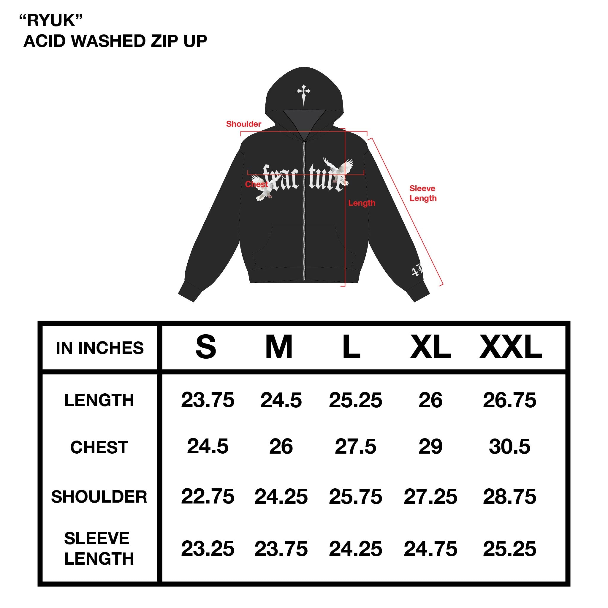 RYUK ZIPUP – Fracture Apparel RYUK ZIPUP – Fracture Apparel